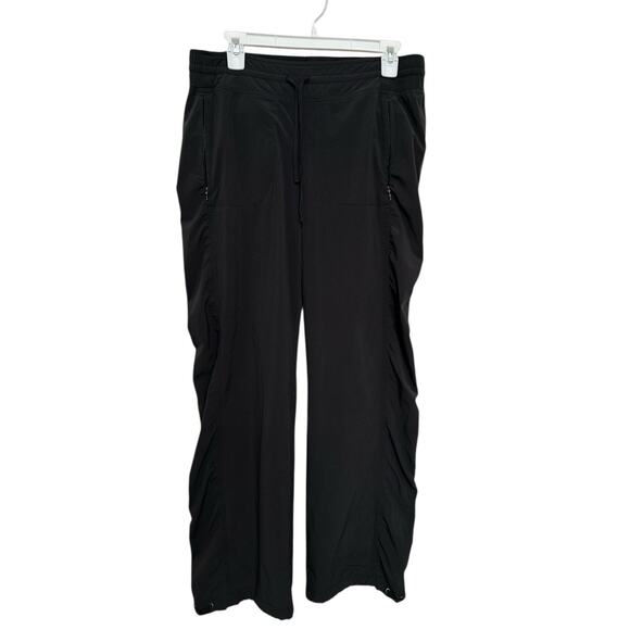 Athleta La Viva Ruched Jogger Black Pants size 10 - Picture 4 of 9
